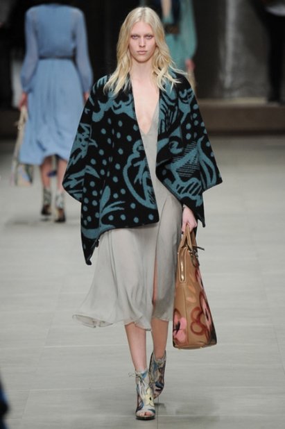 Парад узоров в осенне-летней коллекции Burberry сезона 2014-2015 (ФОТО, ВИДЕО)